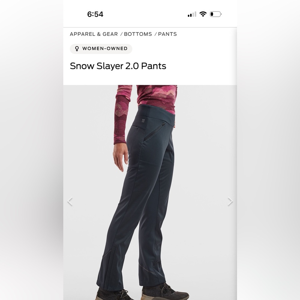 Title Nine Snow Slayer 2.0 Pants - Dark Blue Size 10